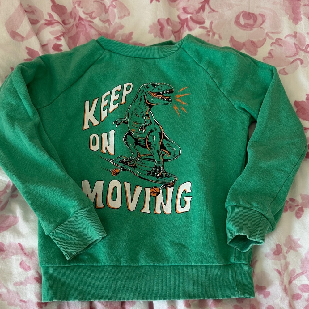 Tucker + Tate Teal Dinosaur Sweatshirt